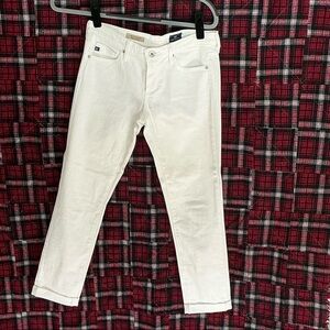 Ag Adriano Goldschmied The Stilt Roll Up- Cigarette Roll Up Jeans- Size 25